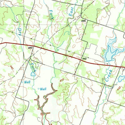 United States Geological Survey Stephenville, TX (1985, 100000-Scale) digital map