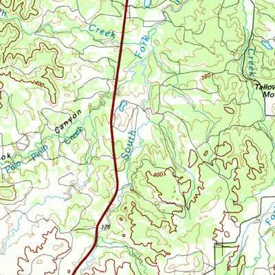 United States Geological Survey Stephenville, TX (1985, 100000-Scale) digital map