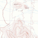 United States Geological Survey Stepladder Mountains NW, CA (1985, 24000-Scale) digital map