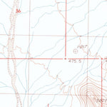 United States Geological Survey Stepladder Mountains SW, CA (1985, 24000-Scale) digital map