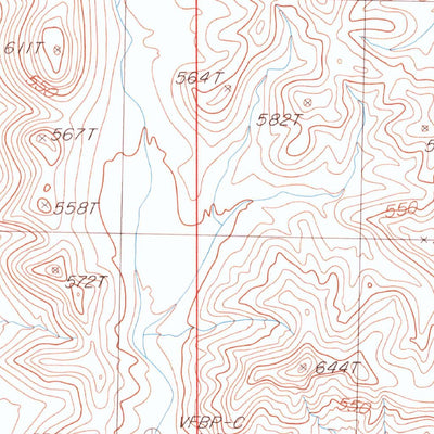 United States Geological Survey Stepladder Mountains SW, CA (1985, 24000-Scale) digital map