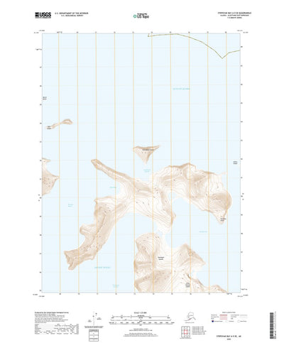 United States Geological Survey Stepovak Bay A-5 SE, AK (2020, 25000-Scale) digital map