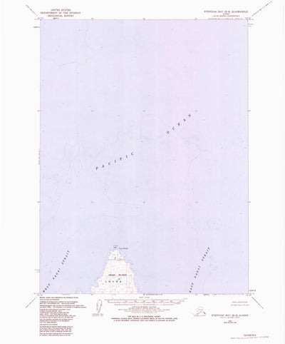 United States Geological Survey Stepovak Bay B-6, AK (1963, 63360-Scale) digital map