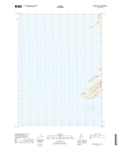 United States Geological Survey Stepovak Bay C-6 NE, AK (2020, 25000-Scale) digital map