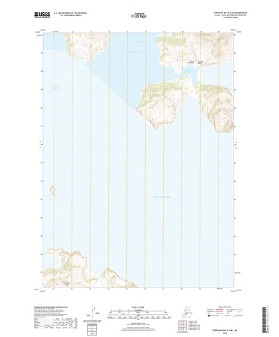 United States Geological Survey Stepovak Bay D-3 NE, AK (2020, 25000-Scale) digital map
