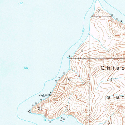 United States Geological Survey Stepovak Bay D-4, AK (1963, 63360-Scale) digital map