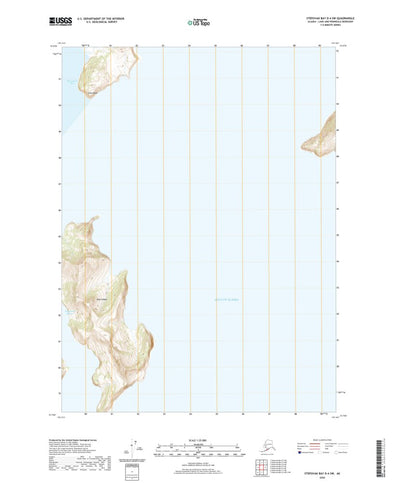 United States Geological Survey Stepovak Bay D-4 SW, AK (2020, 25000-Scale) digital map