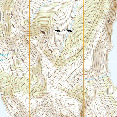 United States Geological Survey Stepovak Bay D-4 SW, AK (2020, 25000-Scale) digital map