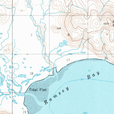 United States Geological Survey Stepovak Bay D-6, AK (1963, 63360-Scale) digital map