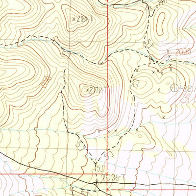 United States Geological Survey Steptoe Ranch, NV (1982, 24000-Scale) digital map