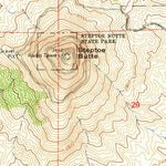 United States Geological Survey Steptoe, WA (1964, 24000-Scale) digital map