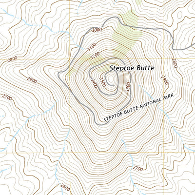 United States Geological Survey Steptoe, WA (2020, 24000-Scale) digital map