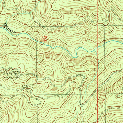 United States Geological Survey Stequaleho Creek, WA (1990, 24000-Scale) digital map