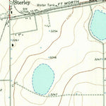United States Geological Survey Sterley, TX (1966, 24000-Scale) digital map