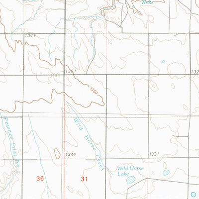United States Geological Survey Sterling, CO (1983, 100000-Scale) digital map
