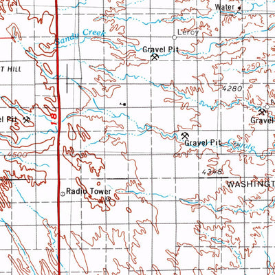 United States Geological Survey Sterling, CO-NE-KS (1954, 250000-Scale) digital map