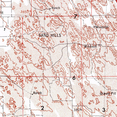 United States Geological Survey Sterling, CO-NE-KS (1954, 250000-Scale) digital map