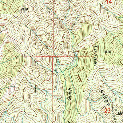 United States Geological Survey Sterling Creek, OR (1996, 24000-Scale) digital map
