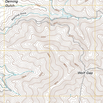 United States Geological Survey Sterling Creek, OR (2011, 24000-Scale) digital map