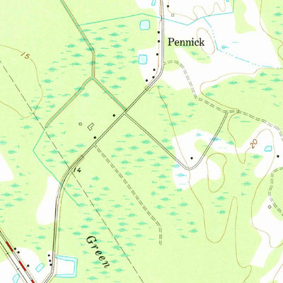 United States Geological Survey Sterling, GA (1978, 24000-Scale) digital map