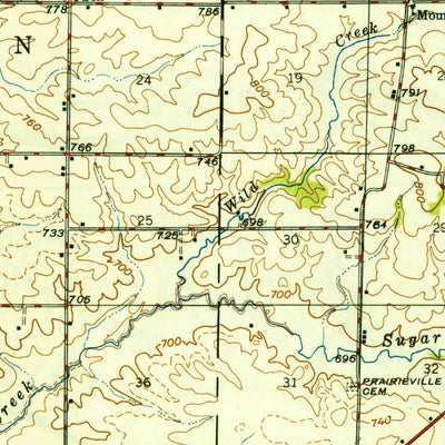 United States Geological Survey Sterling, IL (1948, 62500-Scale) digital map