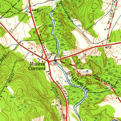 United States Geological Survey Sterling, MA (1950, 24000-Scale) digital map