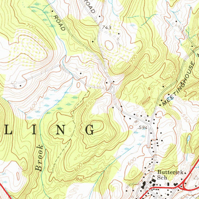 United States Geological Survey Sterling, MA (1968, 24000-Scale) digital map