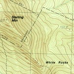 United States Geological Survey Sterling Mountain, VT (1986, 24000-Scale) digital map