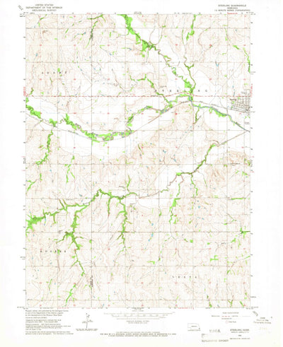 United States Geological Survey Sterling, NE (1965, 24000-Scale) digital map