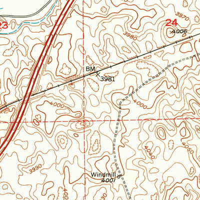 United States Geological Survey Sterling North, CO (1951, 24000-Scale) digital map