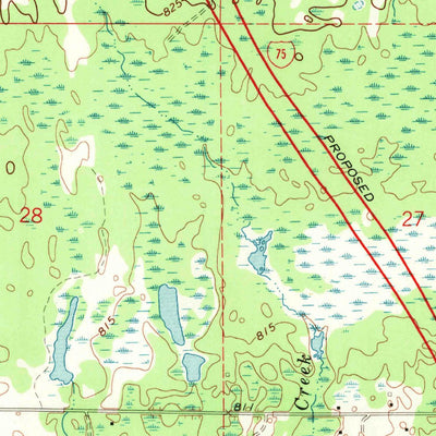 United States Geological Survey Sterling NW, MI (1968, 24000-Scale) digital map