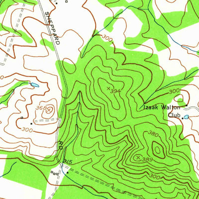 United States Geological Survey Sterling, VA-MD (1952, 24000-Scale) digital map