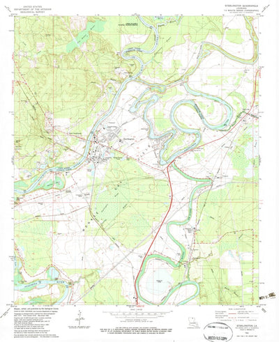 United States Geological Survey Sterlington, LA (1982, 24000-Scale) digital map