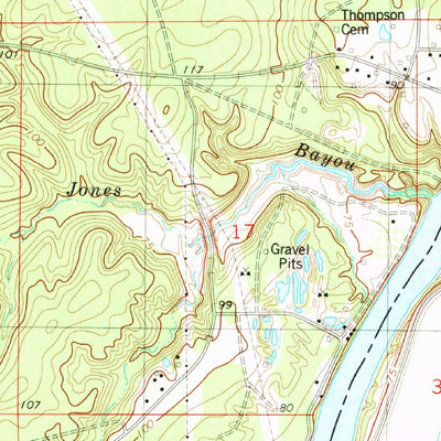 United States Geological Survey Sterlington, LA (1982, 24000-Scale) digital map