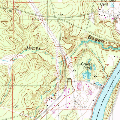 United States Geological Survey Sterlington, LA (1994, 24000-Scale) digital map
