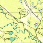 United States Geological Survey Steuben, MI (1931, 31680-Scale) digital map