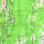 United States Geological Survey Steuben, MI (1958, 62500-Scale) digital map