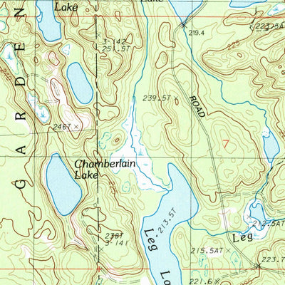 United States Geological Survey Steuben, MI (1983, 24000-Scale) digital map