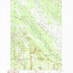 United States Geological Survey Steuben NE, MI (1983, 25000-Scale) digital map