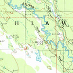 United States Geological Survey Steuben NE, MI (1983, 25000-Scale) digital map