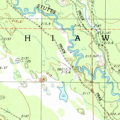 United States Geological Survey Steuben NE, MI (1983, 25000-Scale) digital map