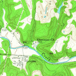 United States Geological Survey Steubenville East, OH-WV-PA (1958, 24000-Scale) digital map