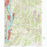 United States Geological Survey Steubenville East, OH-WV-PA (1997, 24000-Scale) digital map