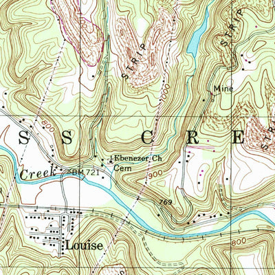 United States Geological Survey Steubenville East, OH-WV-PA (1997, 24000-Scale) digital map