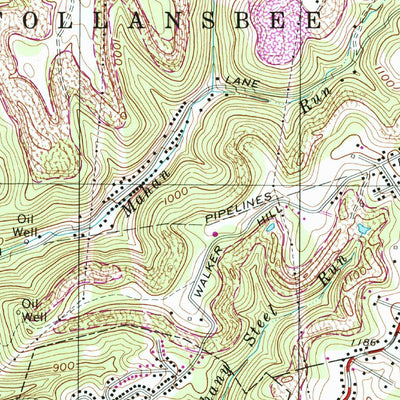 United States Geological Survey Steubenville East, OH-WV-PA (1997, 24000-Scale) digital map