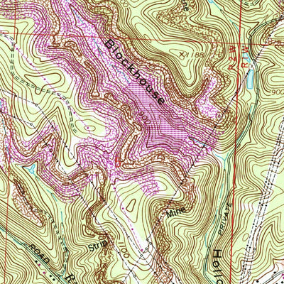 United States Geological Survey Steubenville West, OH-WV (1968, 24000-Scale) digital map