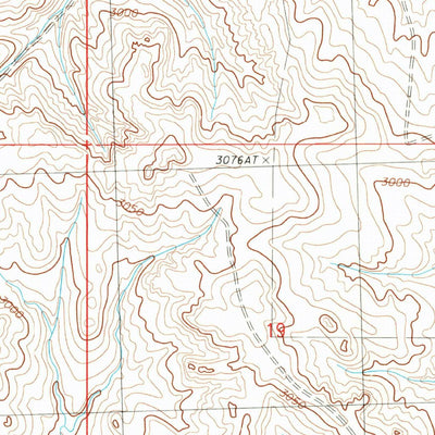 United States Geological Survey Steve Forks, MT (1983, 24000-Scale) digital map