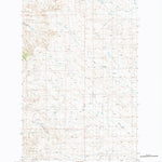 United States Geological Survey Steve Forks SW, MT (1983, 24000-Scale) digital map