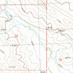 United States Geological Survey Steve Forks SW, MT (1983, 24000-Scale) digital map