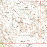 United States Geological Survey Steve Forks SW, MT (1983, 24000-Scale) digital map